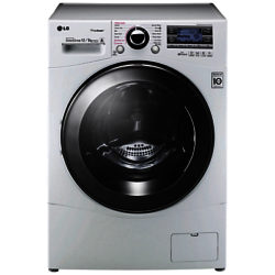 LG F1695RDH Freestanding Washer Dryer, 12kg Wash/8kg Dry Load, A Energy Rating, 1600vrpm Spin, White